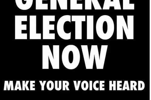 Lichfield Nov Gen Election poster