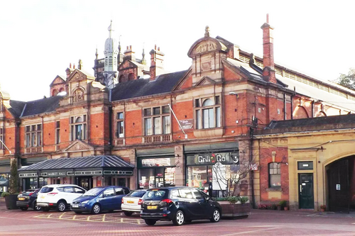 view Burton market hall