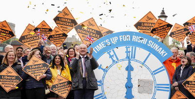 Ed Davey & the Clock