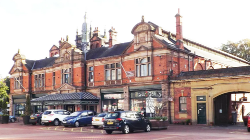 view Burton market hall